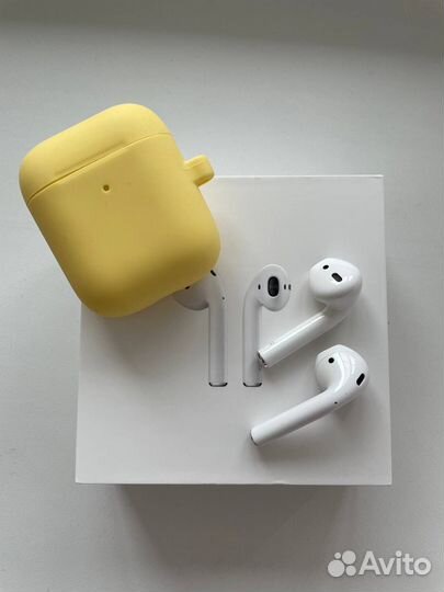 Беспроводные наушники apple airpods 2