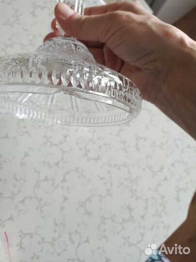 Ваза хрустальная