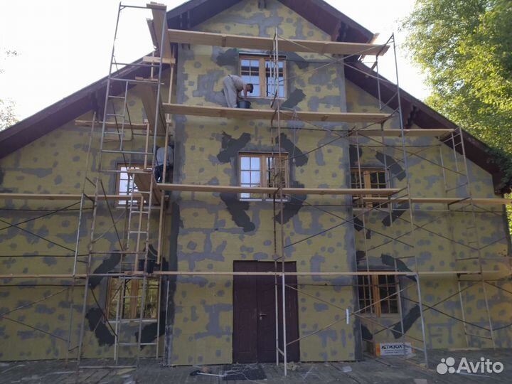 Мокрый фасад