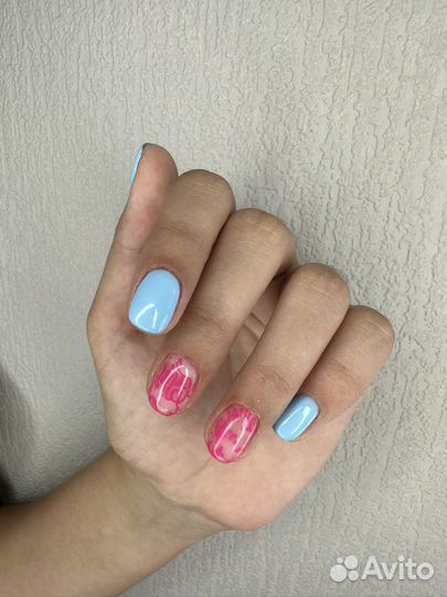Маникюр гель лак