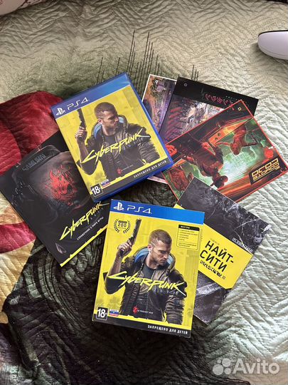 Cyberpunk 2077 ps4/ps5 диск