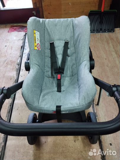 Детская коляска skillmax 1609 2 в 1 бу