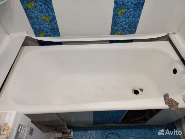 Реставрация ванны. Жидким акрилом