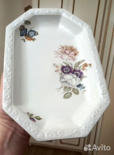 Большое блюдо фарфор, Розенталь
