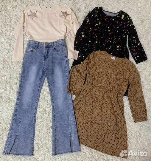 Вещи на девочку рост 122 128 пакетом