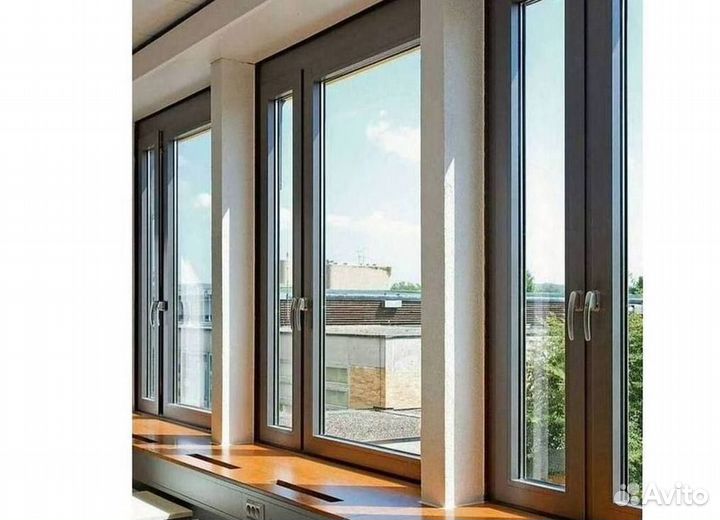 Окна и балконы новые