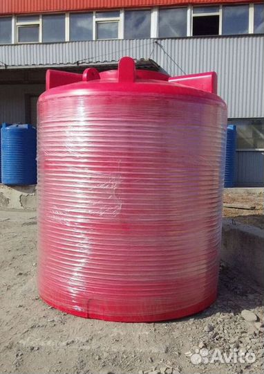 Пластиковая емкость 10000л для воды усиленная