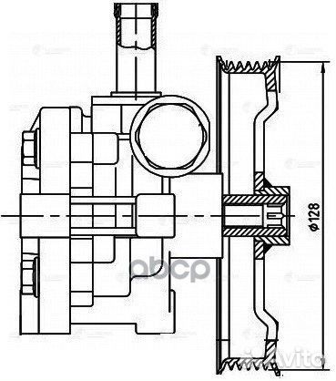 Насос гур LPS 1102 luzar