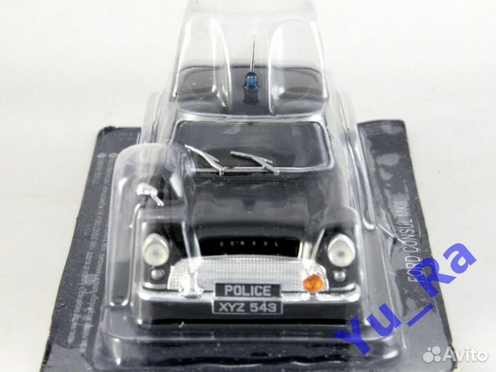 Ford Consul II Полиция Англии №19 1:43 Yu-Ra