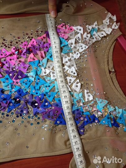 Гимнастический купальник на рост 126-138