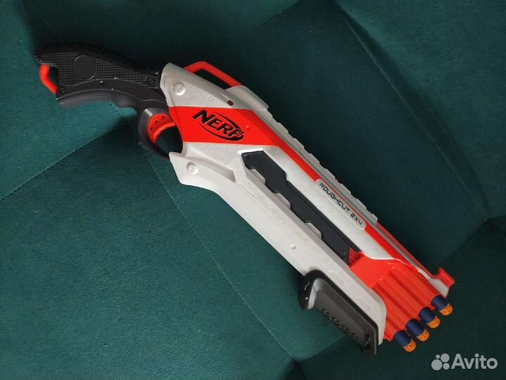 Nerf бластер с пулями