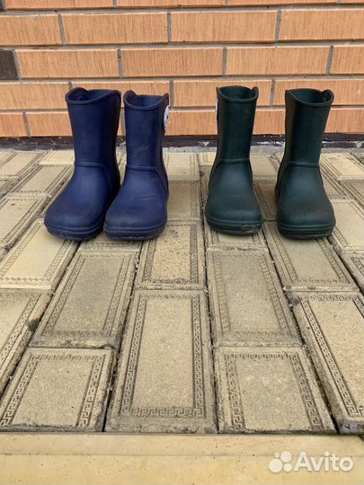 Детские резиновые сапоги