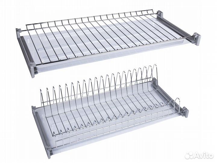 Сушилка для посуды в шкаф 60 см нерж сталь