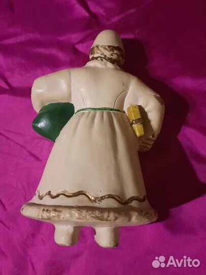 Дед мороз СССР папье маше