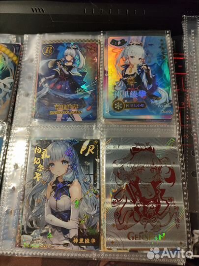 Коллекционные карточки геншин