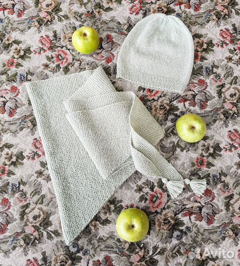 Шапка и шарф(косынка)