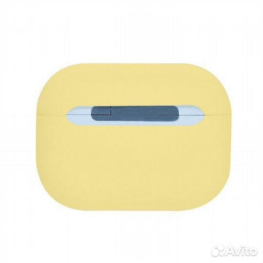 Чехол для AirPods Pro силиконовый (желтый)