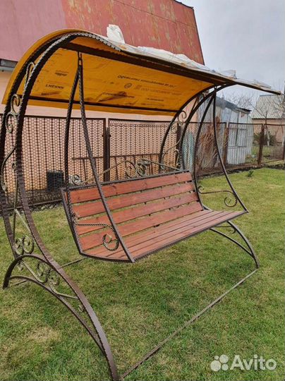 Садовые качели кованные Новые