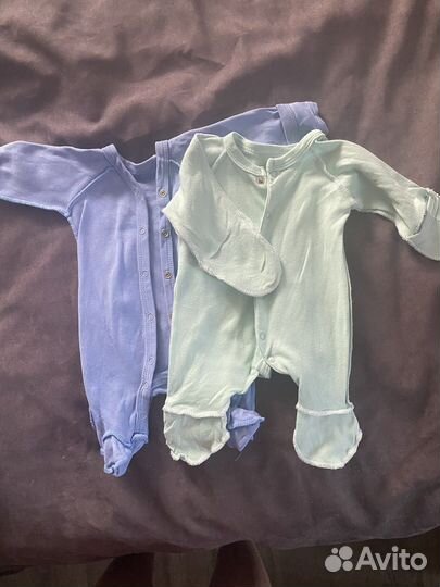 Вещи для новорожденных 50р