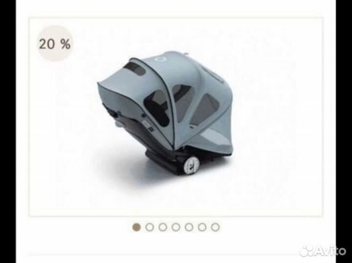 Bugaboo Bee6 коляска прогулочная Black/Black