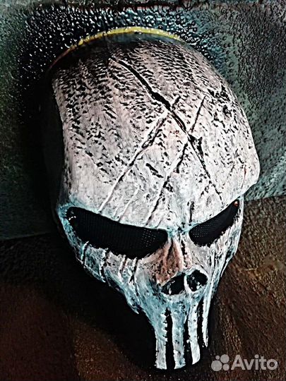 Маска Каратель / Punisher LUX