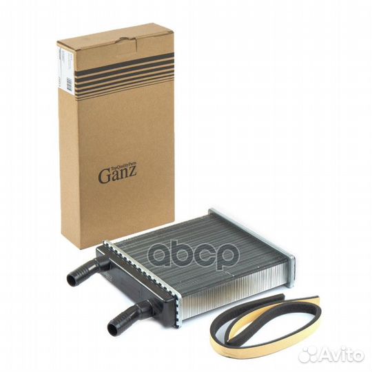 Радиатор отопителя для а/м газ-3110 18мм алюмин