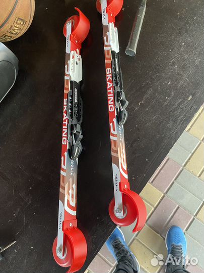 Лыжероллеры коньковые Elva с кр Rotefella