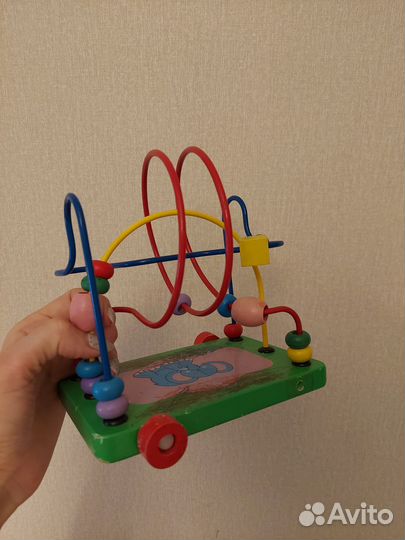 Развивающие деревянные игрушки пакетом