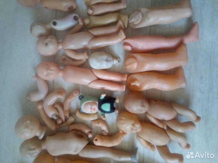 Запчасти для маленьких кукол СССР часть 8