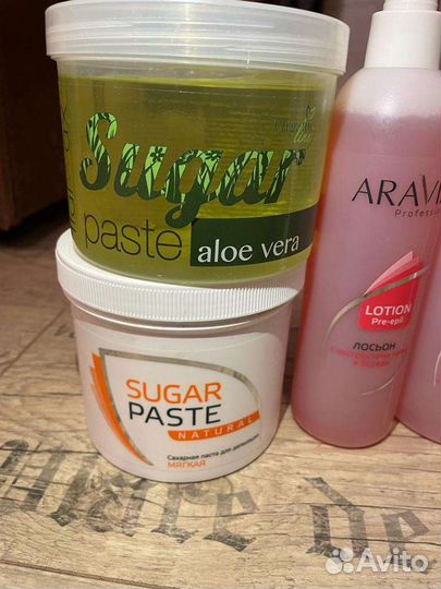 Сахарная паста/ средства aravia