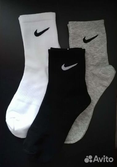 Носки Найк средней длины