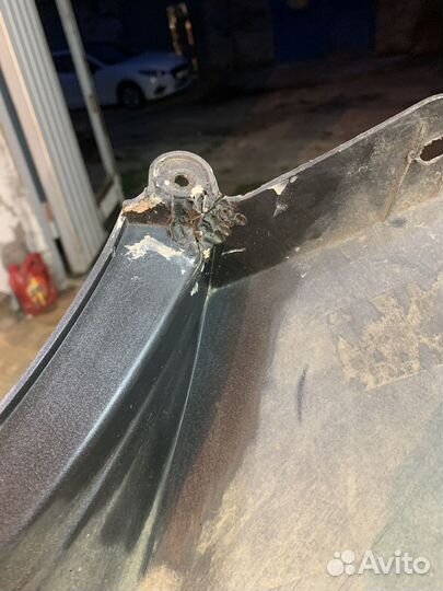 Задний бампер Hyundai Solaris седан с 2017-2020