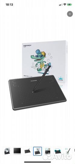 Графический планшет huion h430p