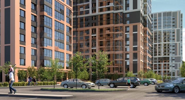 Квартира-студия, 21,7 м², 18/19 эт.