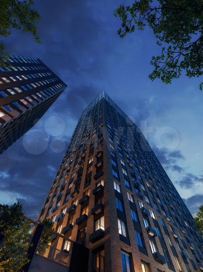 Квартира-студия, 22,9 м², 25/31 эт.