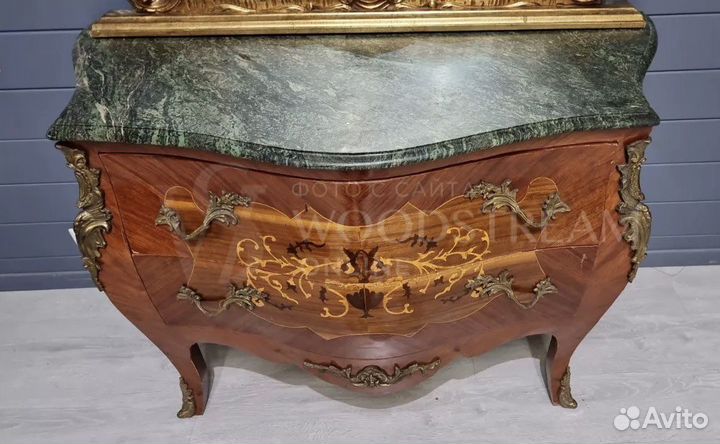 Комод. Зеркало. Мебель из Италии. Винтаж. Европа