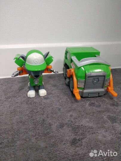 Набор щенков с машинами Щенячий патруль Raw patrol