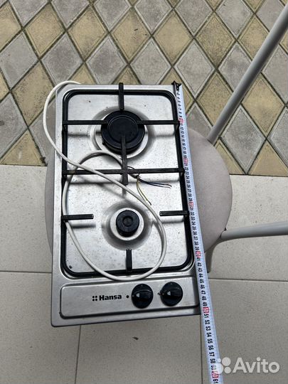 Газовая варочная панель 2 конфорки hansa