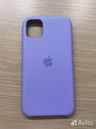 Чехол на iPhone 11 Сереневый