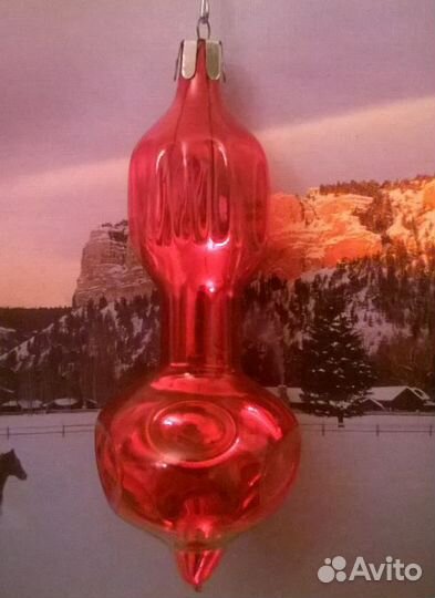 Елочные игрушки советские. Фонарь - уникальная