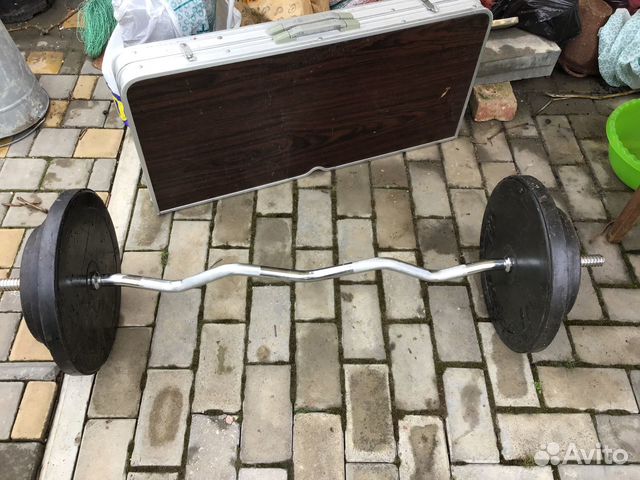 Штанга самодельная