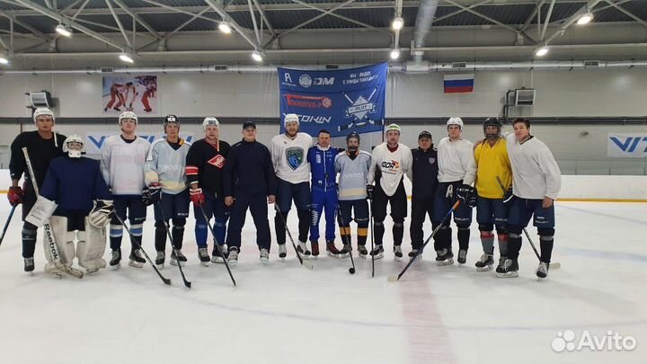 Тренировки по хоккею