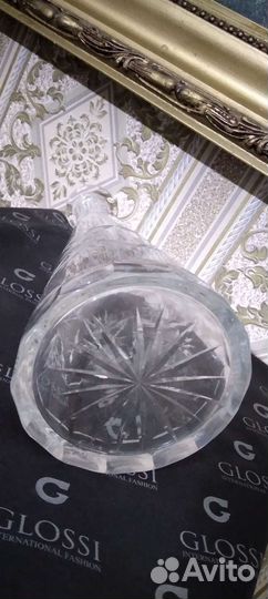 Графин штоф хрусталь, алмазная грань