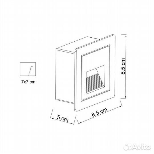 Уличный светодиодный светильник Arte Lamp Piazza A7325IN-1WH
