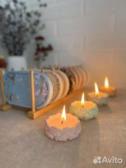 Свечи из соевого воска