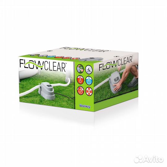 Водонагреватель для бассейна Bestway 58259 2.8 квт