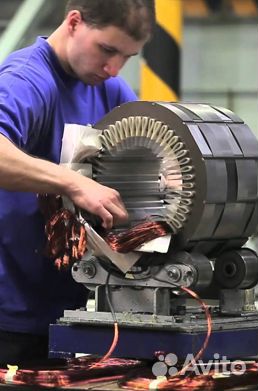 Ремонт и перемотка электродвигателей в Челнах
