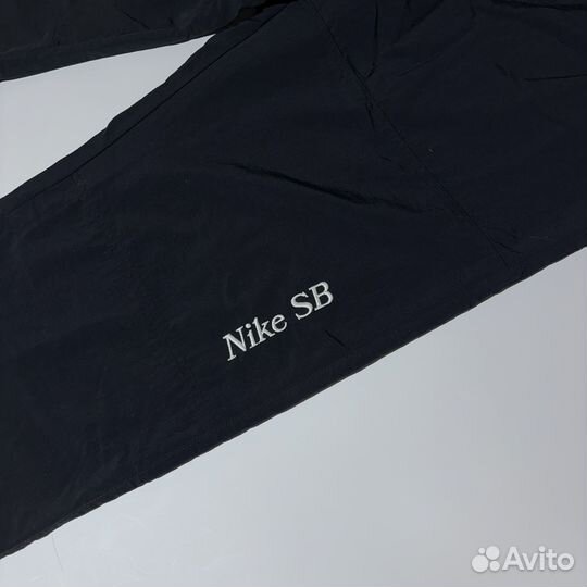 Штаны Nike SB Black Nylon Pants