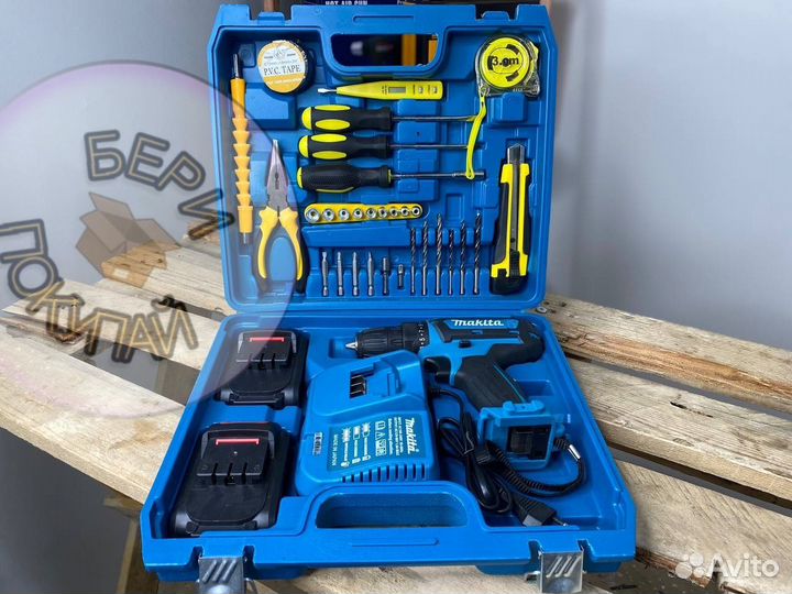 Шуруповерт makita 26v Набор