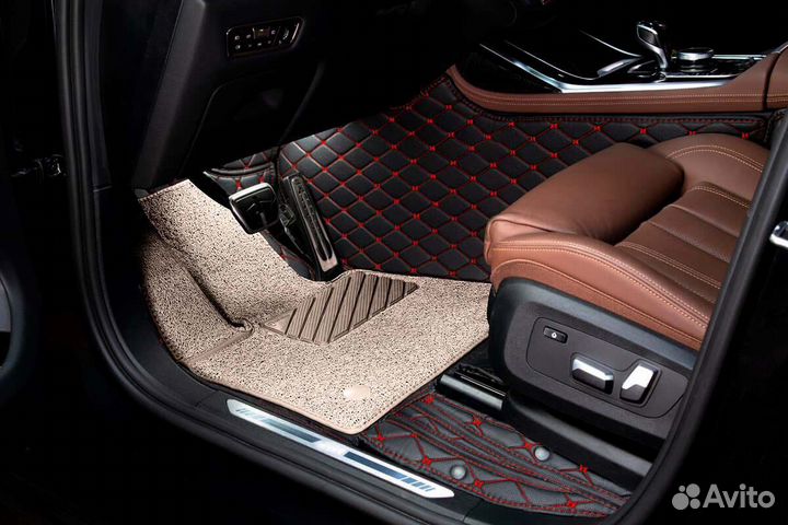 3D Коврики Mercedes GL из Экокожи